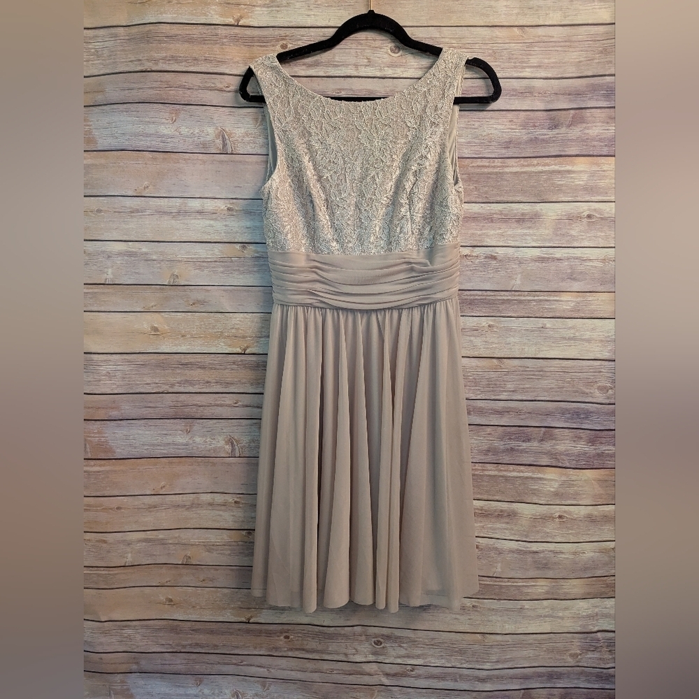 Elegant Lace Sleeveless Dress